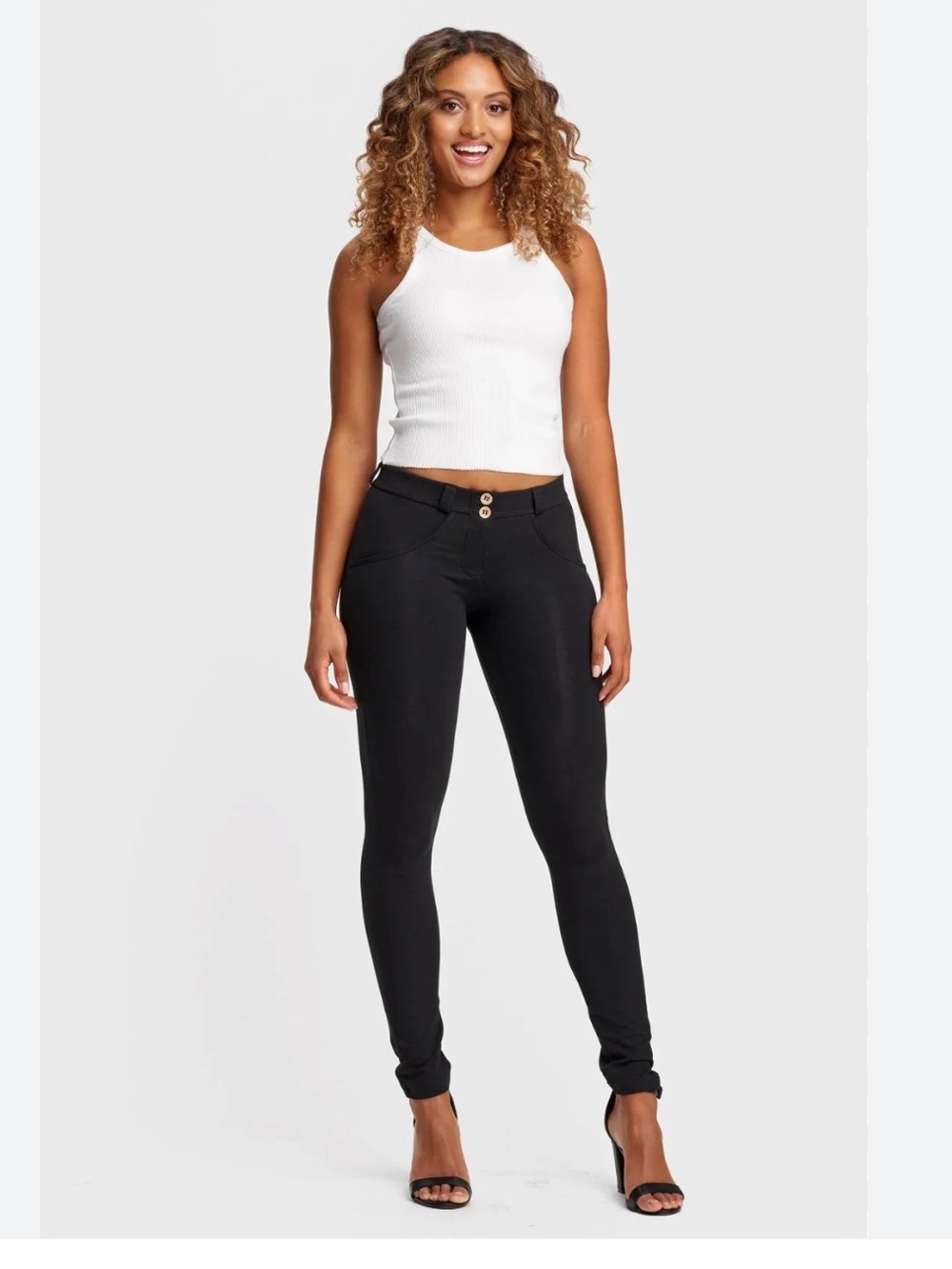 Freddy WR.UP Sanded Effect
Skinny Pants Black M NWOT Butt
Lifting Shaping Moto
